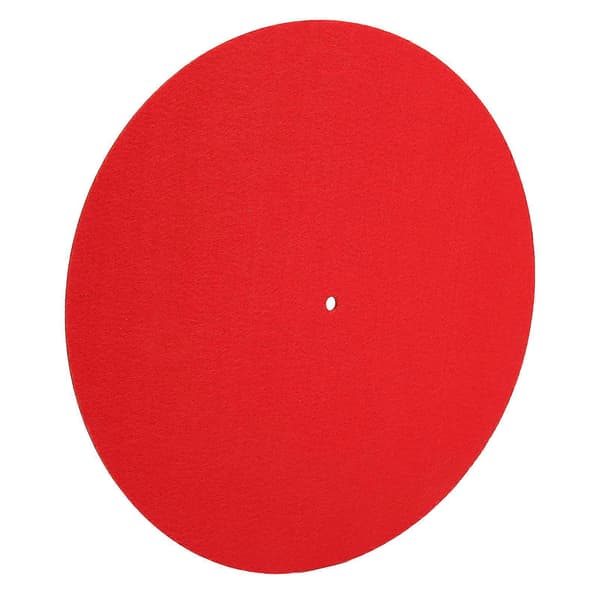 Vinyl Turntable Mat Felt Soft Non-Slip Antistatic Reduces Vibrations Turntable Pad