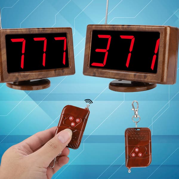 CTM881 Mini Receiving Host Multifunctional Peach Wood Grain Receiver Host 110-240V (US)