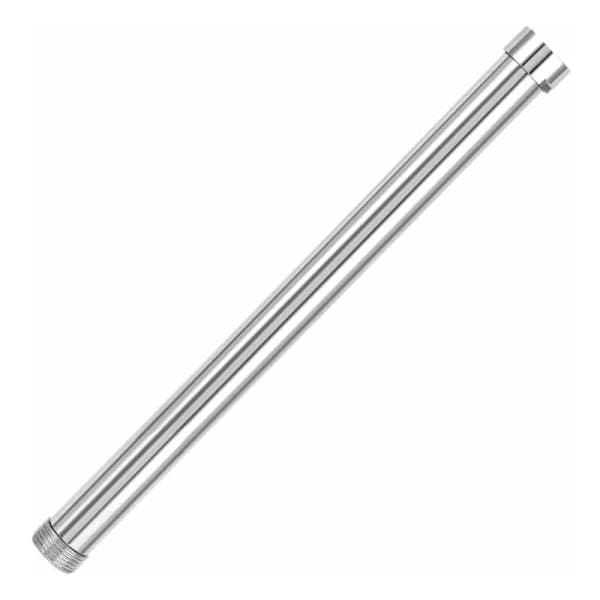 30 cm Chrome Shower Arm Extension, G3/4 Thread, Compatible with Most Shower Heads, 10 Inch Copper Pipe Accessory