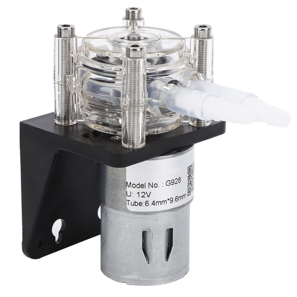 High Quality Peristaltic Pump, Large Flow Rate, Corrosion Resistant with Transparent PC Head 500ml/min 12V