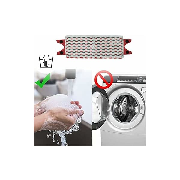 3-pakning Vileda Ultramax 2-i-1 Spray Erstatnings Mikrofiber Mopp Pad