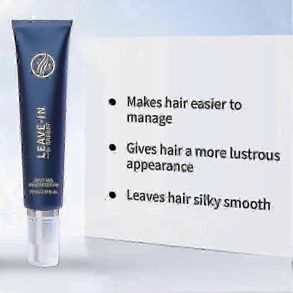 3x Leave-in Split End Mender Serum - Reparerer umiddelbart skadet hår og flisete tupper for glatt, glansfullt hår