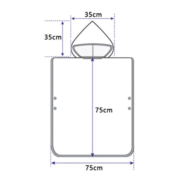 Barn Strandhåndkle Med Hette For Gutter Jenter, Hurtigtørkende Badehåndkle Med Hette, Badehåndkle For Småbarn Med Hette For Jenter Gutter Barn Hai