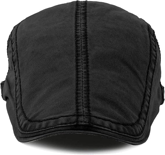 Basker kasket til mænd justerbar flad vintage Lvy hat