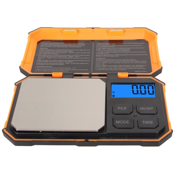 Gram Scale 500g 0.01g 5 Unit Modes Multifunctional Digital Jewelry Scale with LCD Backlit Display for Grains Herbs Coins