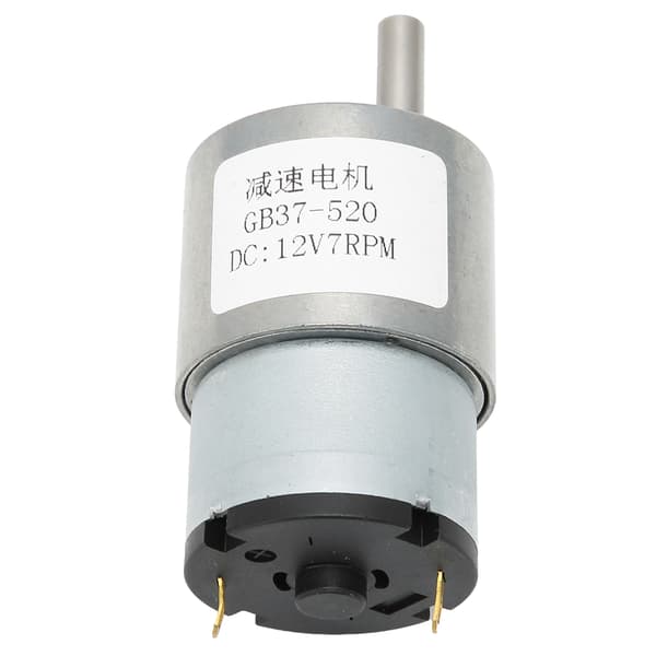 DC12V Gear Motor Micro Speed Reducing Transmission Accessories 7RPM GB37-520
