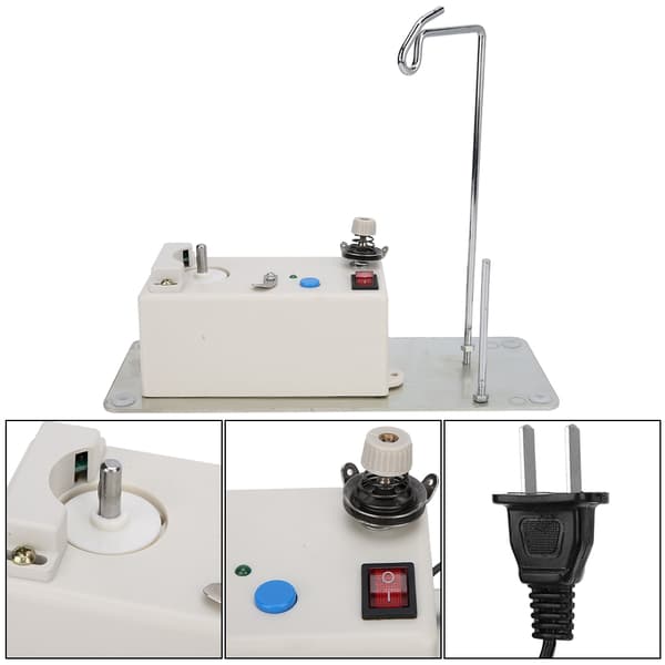 Automatisk spoleopvikler linjeholder kit universal til sy-/computerbroderimaskine CN 220V