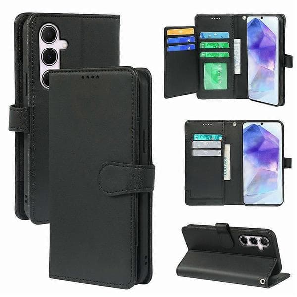 Compatible Case for Samsung Galaxy S26+ with 9 Card Slots, PU Leather Stand, Phone Case