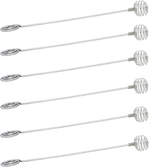 17,8 cm naturtræ Honning broderi Dipper-sæt fra 6 6er-sæt 2 -