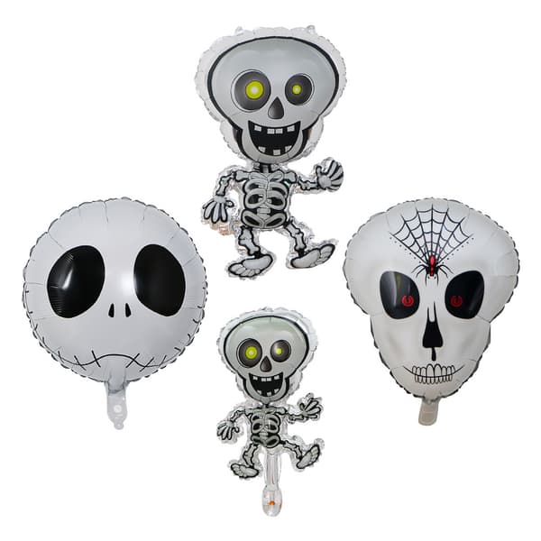 4 Halloween-kallopalloa - Halloween-juhlakoristeet