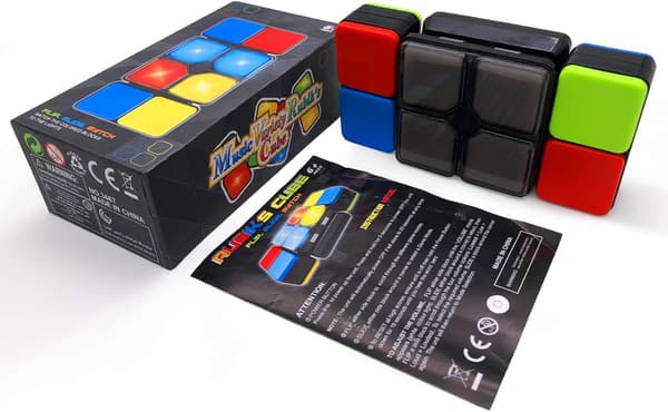 Musikaalinen Rubikin kuutio -peli, uutuus elektroninen pulmapeli, matkapeli, lelut lapsille