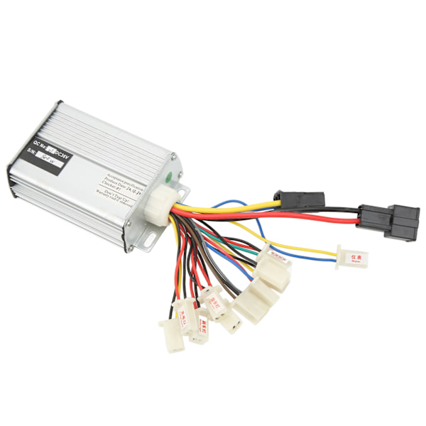 DC Motor Hastighedsregulator 800W Overstrømsbeskyttelse Aluminium Legering Elcykel Børstet Controller 36V