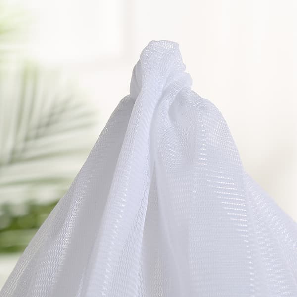 Laundry bags with fine mesh 3-pack White