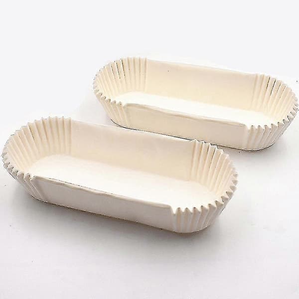 50 stk Bagepapir Lige Former Bagepapirforme