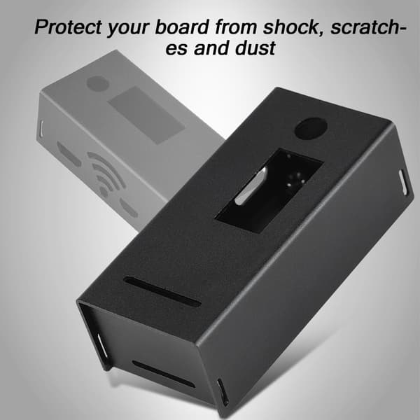 Aluminum Alloy Enclosure Box Protective Case for Raspberry Pi ZERO Black