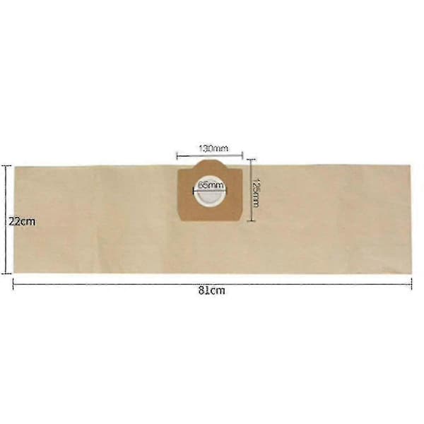 5x Støvsugerpose 1x Filter Til Karcher Wd3 Premium Støvsuger A2024120638