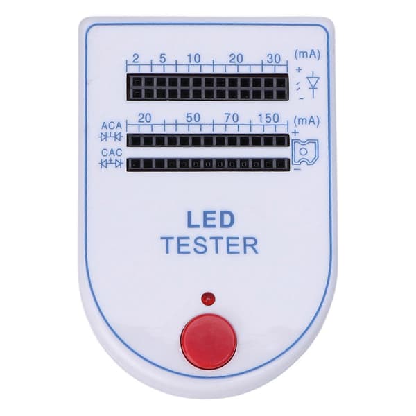 Bærbar LED-tester Testboks Mini Lysdiode Lampe 2~150mA