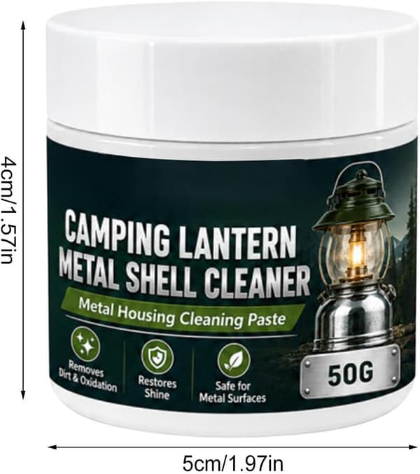 Camping Lantern Cleaner - 50g udendørs lyslak