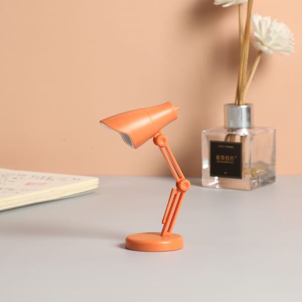 Mini Lille Sammenfoldelig Bærbar LED-bordlampe Bær Lille Natlampe
