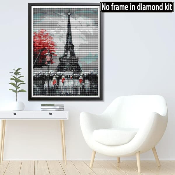 5D Diamantmaling Landskap 30x40cm 2 sett