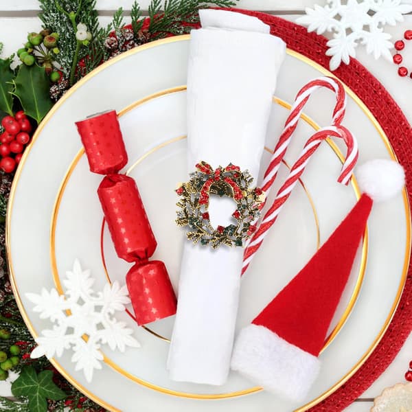 Julekrans Servietholder