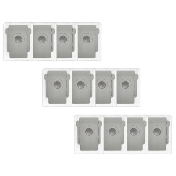 12 stk. støvsugerposer til IRobot Roomba Combo J9+ & Combo J7+/Plus fejemaskine [DB] Som vist As Shown