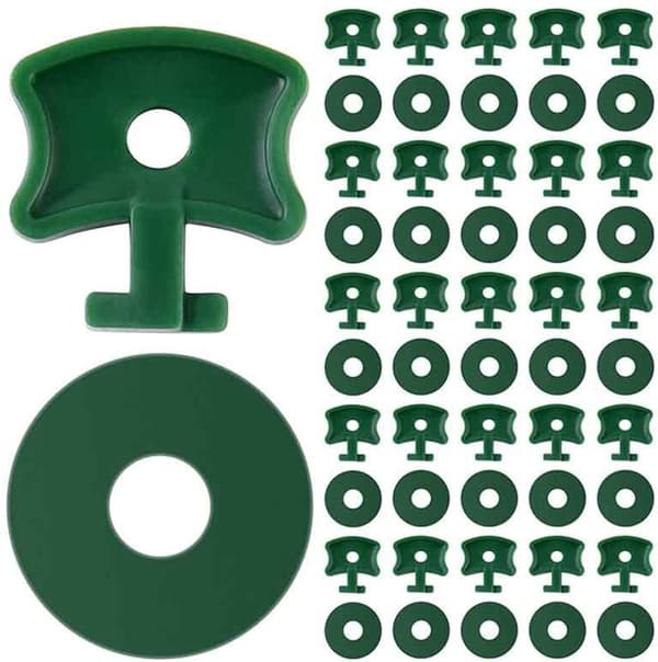 100 - Drivhusklemmer - Monteringsklemme - Drivhusklemmesett - Hageklemme - Drivhusmontering - Drivhusbrakett - Robust - Montering