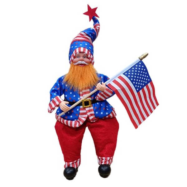 Independence Day Uncle Sam PVC Action Figure Desktop Decorative Ornament C C
