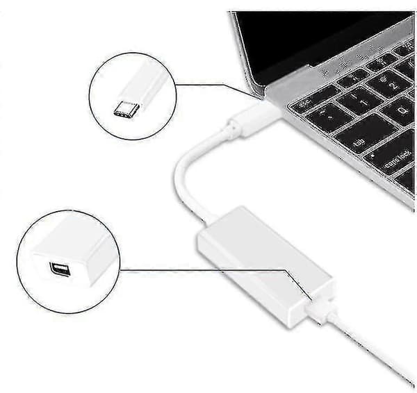 Thunderbolt 3 - Thunderbolt 2 -sovitin, C-tyypin USB-kaapeli MacBook Air Prolle - Osta nyt!