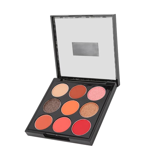 Eyeshadow Palette 9 Colors Highly Pigmented Long-lasting Matte Glitter Pearlescent Eyeshadow Cosmetics 04