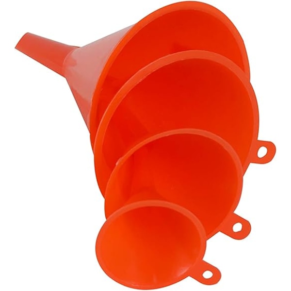 Suppilosarja 4 osaa Muovi, 50/75/100/125 mm M 455–4
