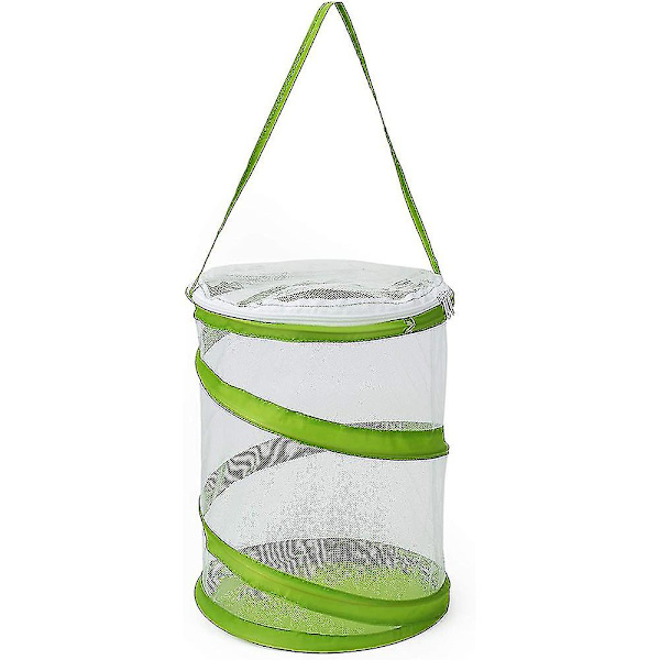 Foldable Insect Butterfly Habitat Cage Clear Mesh Portable Cage Container S S