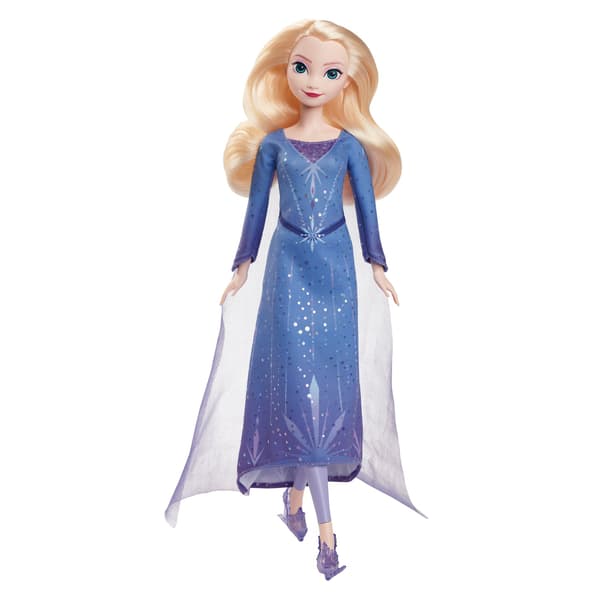 Disney Frozen Elsa - Kunstløper Multifärg Tyg, Plast