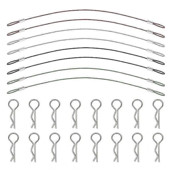 Metallklämma R-typ Fäststift, Med Stål Anti-Rep RC S