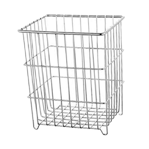 Vegetable Shelf Hanging Storage Organizer Drain Basket Hanging Metal Basket for Kitchen Fruit Vegetables Snacks RV Hobby Room