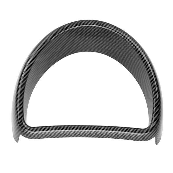 Karbonfiberstil Dashborddeksel Erstatning for Smart Fortwo/Forfour 453 2015-2021