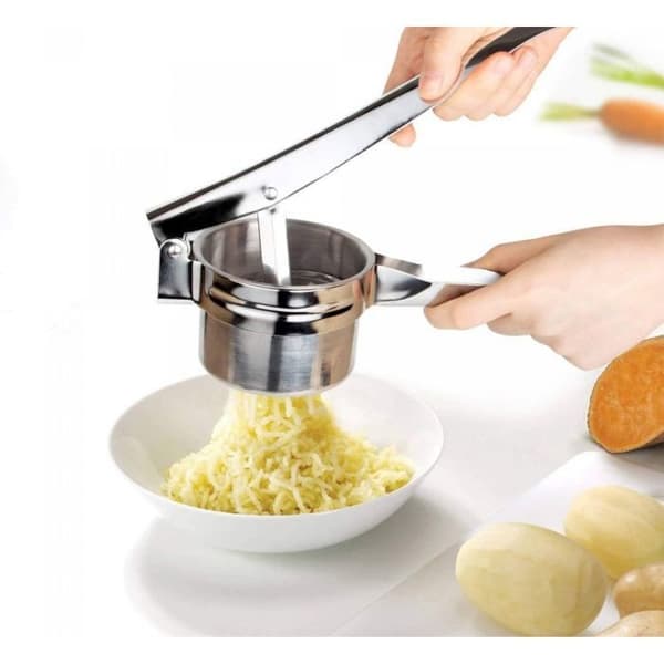 Herzberg HG8111 Kartoffelpresser i rustfrit stål-FA6-