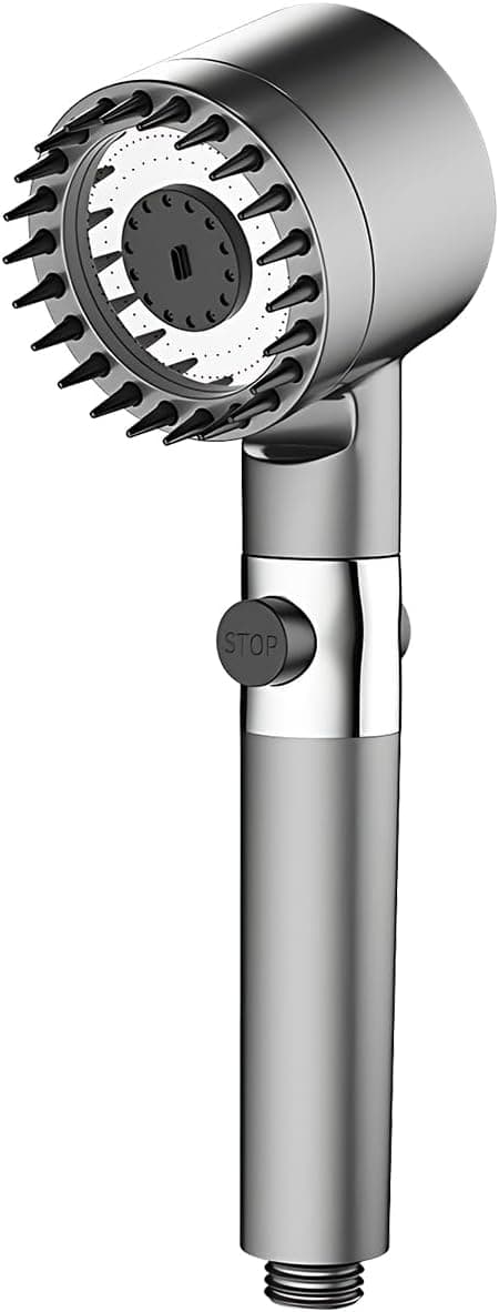 Handheld Shower Head - Water Saving - with Filter - 3 Modes - High Pressure - Water Saving - for Bath