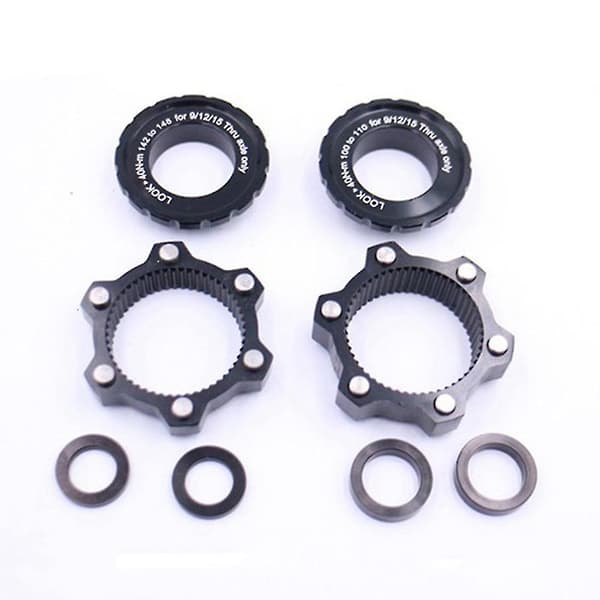 Center Lock Nav Boost Adapter, CenterLock til 6-huls bag 12X142 til 12X148, CenterLock til skivebremse