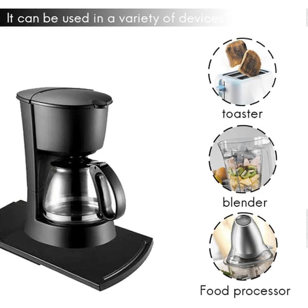 Kitchen Sliding Coffee Maker Mat, 30 cm Under Cabinet Appliance Coffee Maker Toaster Countertop Sto