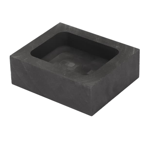 Graphite Ingot Mold High Purity Prevent Corrosion Metal Casting Graphite Mold for Gold Silver Brass Refining Smelting