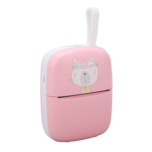 Mini Printer Pink Multifunctional Portable Mini HD WiFi Mobile Phone Photo Title Note Error Question Thermal Printer
