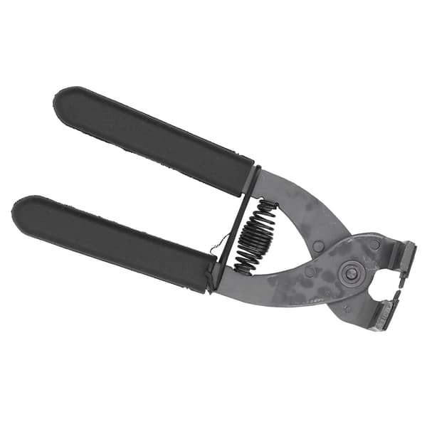 Leather Silent Pliers 4mm 2 Teeth Leather Pliers Rhombus Awl Non-slip Silent Sewing Chisel Leather Punch Tool