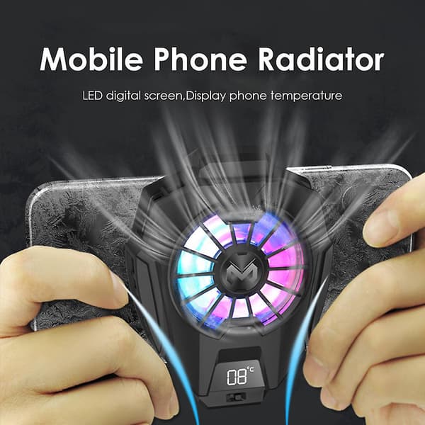 Ny Hot Tablet Telefon Køler Bærbar Køleventilator Mobiltelefon Køler