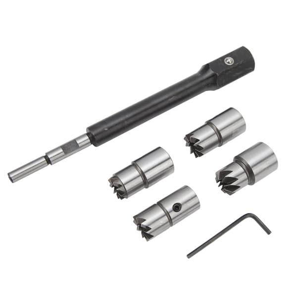 5 Pcs Diesel Injector Seat Tool Kit, High Hardness Robust Practical with Hex Wrench for CDI Engines