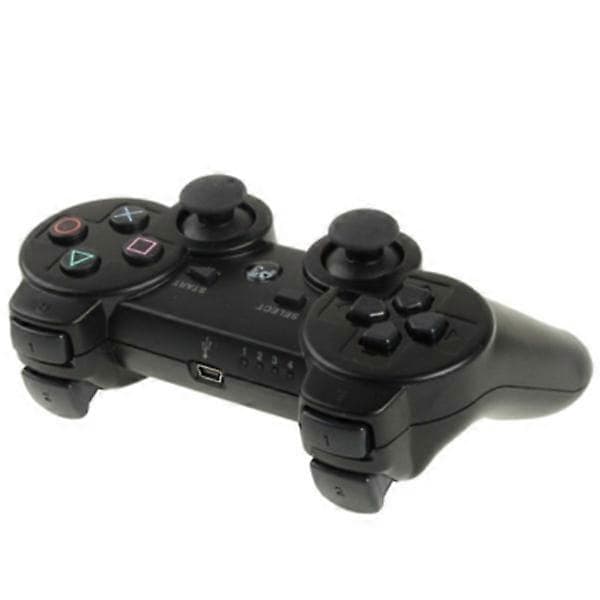2-pak - Trådløs controller til PS3 - Kompatibel - Sort