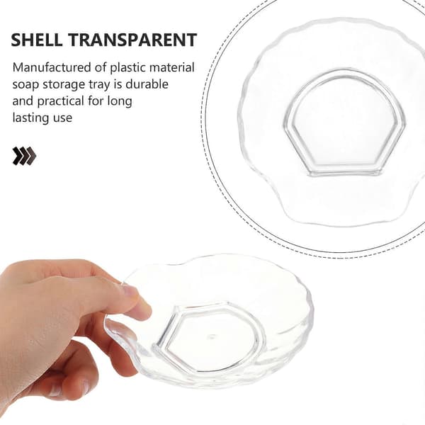 Shell Soap Dish Practical Soap Holder Soap Dish for Home Bathroom Hotel