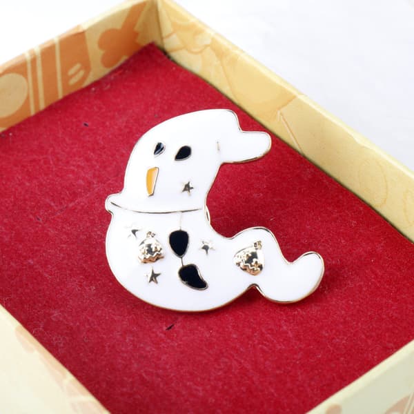 1 pc Halloween Ghost Brooch - Cute, Delicate and Eye-catching