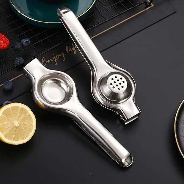 Manuell Citron Lime Press Fruktpress Limepress Metall För Citron Lime Apelsin Mandarin