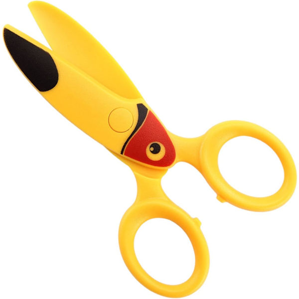 1 st säkerhetssax, plastsäkerhetssax, pappersklipp, ZQKLA